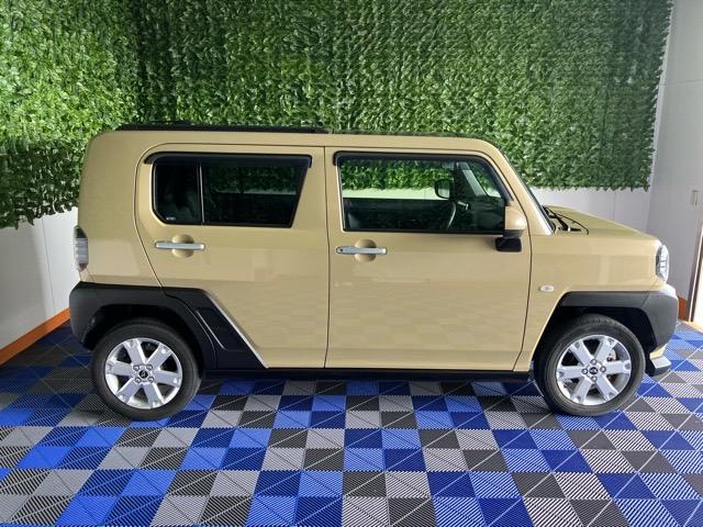 タフトＧドラレコ・パノラマモニター・コーナーセンサー・プッシュボタンスタート・ステアリングスイッチ・オートエアコン・キーフリー・アルミホイール・シートヒーター・パワーウィンドウ（佐賀県）の中古車