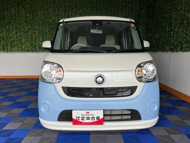 ムーヴキャンバスＸリミテッド　ＳＡII両側電動スライドドア・ドラレコ・パノラマモニター・プッシュボタンスタート・ステアリングスイッチ・オートエアコン・キーフリー・ベンチシート・パワーウィンドウ（佐賀県）の中古車