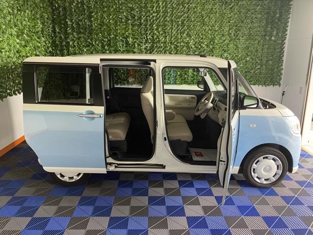 ムーヴキャンバスＸリミテッド　ＳＡII両側電動スライドドア・ドラレコ・パノラマモニター・プッシュボタンスタート・ステアリングスイッチ・オートエアコン・キーフリー・ベンチシート・パワーウィンドウ（佐賀県）の中古車