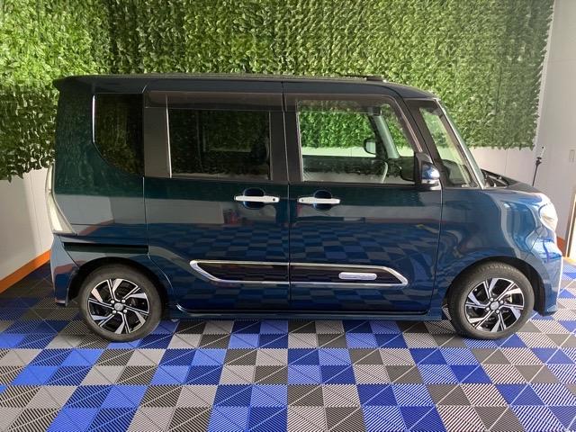 タントカスタムＸスタイルセレクション両側電動スライドドア・ＥＴＣ・バックモニター・プッシュボタンスタート・ステアリングスイッチ・オートエアコン・キーフリー・コーナーセンサー・アルミホイール・シートヒーター・パワーウィンドウ（佐賀県）の中古車