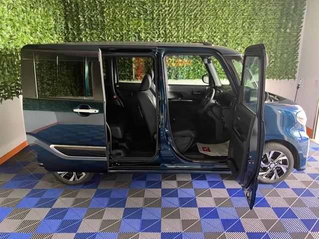 タントカスタムＸスタイルセレクション両側電動スライドドア・ＥＴＣ・バックモニター・プッシュボタンスタート・ステアリングスイッチ・オートエアコン・キーフリー・コーナーセンサー・アルミホイール・シートヒーター・パワーウィンドウ（佐賀県）の中古車