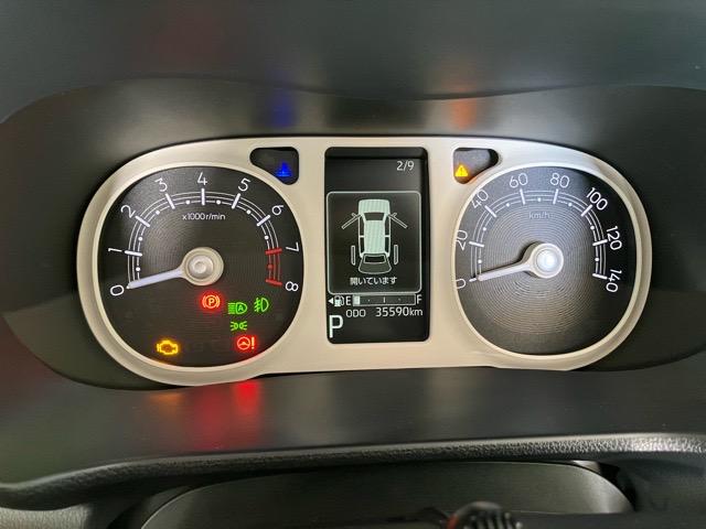 ムーヴキャンバスストライプスＧターボ両側電動スライドドア・ドラレコ・バックモニター・プッシュボタンスタート・ステアリングスイッチ・オートエアコン・キーフリー・ベンチシート・シートヒーター・パワーウィンドウ（佐賀県）の中古車