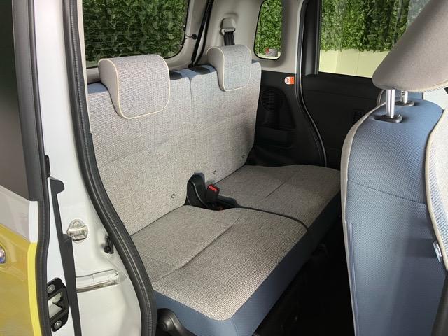 ムーヴキャンバスストライプスＧターボ両側電動スライドドア・ドラレコ・バックモニター・プッシュボタンスタート・ステアリングスイッチ・オートエアコン・キーフリー・ベンチシート・シートヒーター・パワーウィンドウ（佐賀県）の中古車