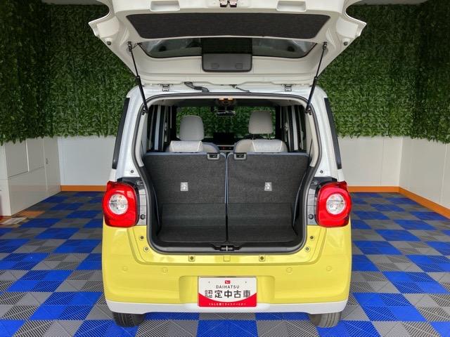 ムーヴキャンバスストライプスＧターボ両側電動スライドドア・ドラレコ・バックモニター・プッシュボタンスタート・ステアリングスイッチ・オートエアコン・キーフリー・ベンチシート・シートヒーター・パワーウィンドウ（佐賀県）の中古車