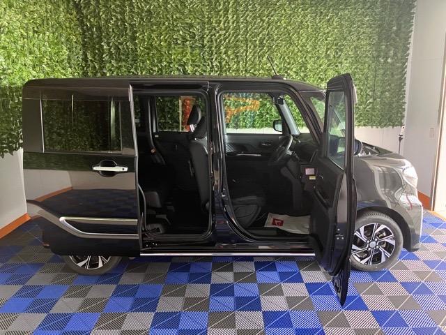 タントカスタムＸスタイルセレクション両側電動スライドドア・ドラレコ・バックモニター・プッシュボタンスタート・ステアリングスイッチ・オートエアコン・キーフリー・コーナーセンサー・アルミホイール・シートヒーター・パワーウィンドウ（佐賀県）の中古車