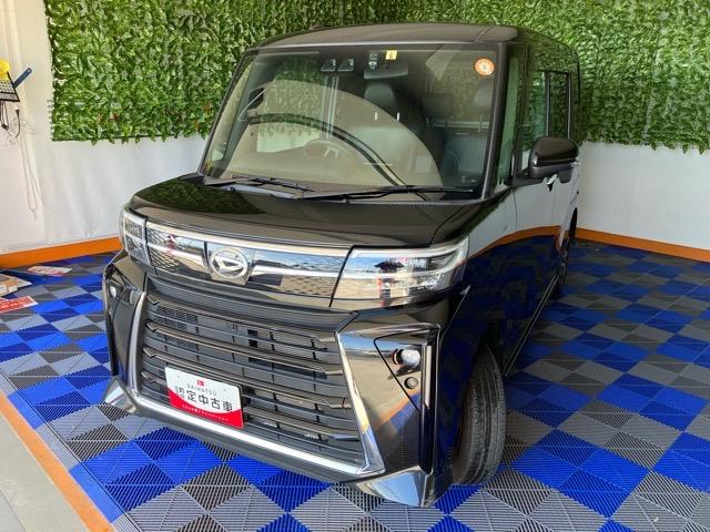 タントカスタムＸ両側電動スライドドア・ドラレコ・バックモニター・プッシュボタンスタート・ステアリングスイッチ・オートエアコン・キーフリー・コーナーセンサー・アルミホイール・シートヒーター・パワーウィンドウ（佐賀県）の中古車