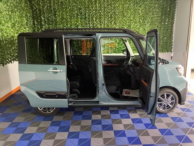 タントファンクロス両側電動スライドドア・プッシュボタンスタート・ステアリングスイッチ・オートエアコン・キーフリーシステム・シートヒーター・バックカメラ対応・アルミホイール・パワーウィンドウ（佐賀県）の中古車