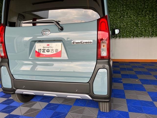 タントファンクロス両側電動スライドドア・プッシュボタンスタート・ステアリングスイッチ・オートエアコン・キーフリーシステム・シートヒーター・バックカメラ対応・アルミホイール・パワーウィンドウ（佐賀県）の中古車