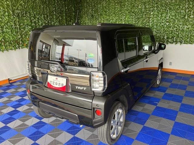 タフトＧＥＴＣ・ドラレコ・バックモニター・コーナーセンサー・プッシュボタンスタート・ステアリングスイッチ・オートエアコン・キーフリー・アルミホイール・シートヒーター・パワーウィンドウ（佐賀県）の中古車