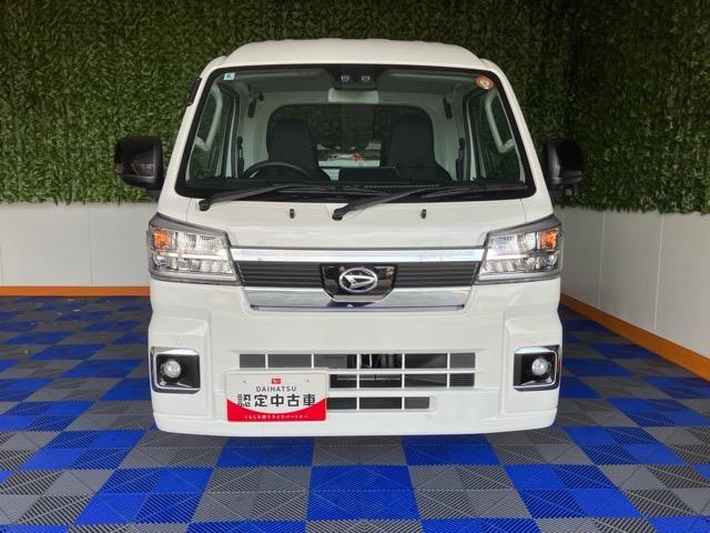 ハイゼットトラックジャンボエクストラ4WD・CVT車・衝突回避・作業灯・コーナーセンサー・プッシュボタンスタート・キーフリーシステム・エコアイドル・エアコン・パワーウィンドウ(佐賀県)の中古車