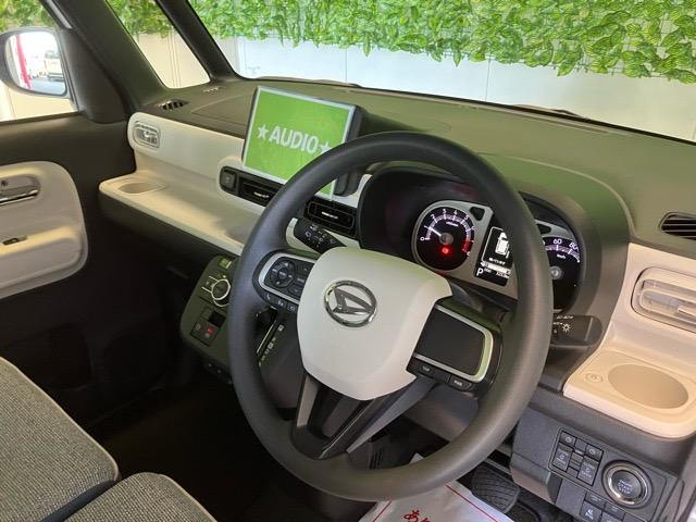 ムーヴキャンバスストライプスG両側電動スライドドア・プッシュボタンスタート・ステアリングスイッチ・オートエアコン・キーフリー・コーナーセンサー・ベンチシート・シートヒーター・パワーウィンドウ(佐賀県)の中古車