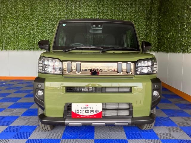 タフトG ダーククロムベンチャーコーナーセンサー・プッシュボタンスタート・ステアリングスイッチ・オートエアコン・キーフリーシステム・アルミホイール・シートヒーター・パワーウィンドウ(佐賀県)の中古車