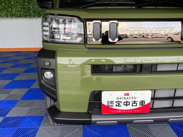 タフトG ダーククロムベンチャーコーナーセンサー・プッシュボタンスタート・ステアリングスイッチ・オートエアコン・キーフリーシステム・アルミホイール・シートヒーター・パワーウィンドウ(佐賀県)の中古車