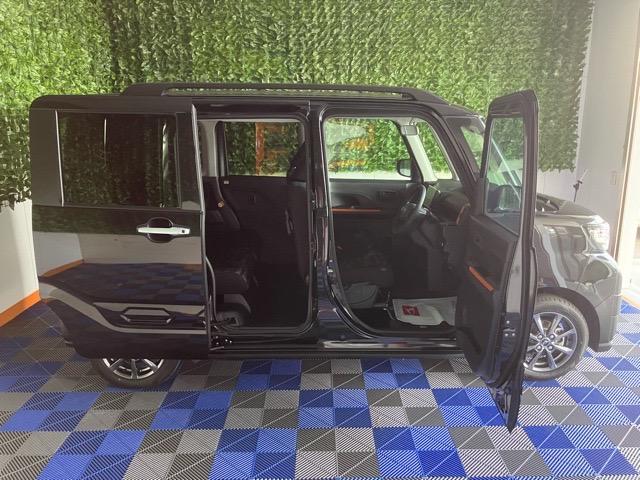 タントファンクロス両側電動スライドドア・コーナーセンサー・プッシュボタンスタート・ステアリングスイッチ・オートエアコン・キーフリー・ベンチシート・シートヒーター・アルミホイール・バックカメラ対応・パワーウィンドウ（佐賀県）の中古車