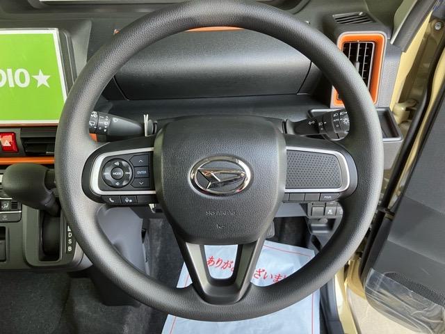 タントファンクロス両側電動スライドドア・コーナーセンサー・プッシュボタンスタート・ステアリングスイッチ・オートエアコン・キーフリー・ベンチシート・シートヒーター・アルミホイール・バックカメラ対応・パワーウィンドウ（佐賀県）の中古車