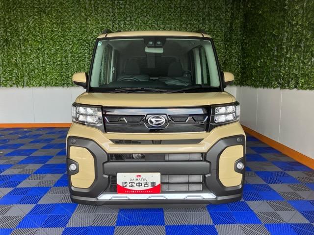 タントファンクロス両側電動スライドドア・コーナーセンサー・プッシュボタンスタート・ステアリングスイッチ・オートエアコン・キーフリー・ベンチシート・シートヒーター・アルミホイール・バックカメラ対応・パワーウィンドウ（佐賀県）の中古車