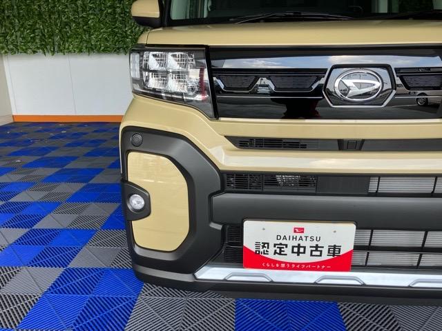 タントファンクロス両側電動スライドドア・コーナーセンサー・プッシュボタンスタート・ステアリングスイッチ・オートエアコン・キーフリー・ベンチシート・シートヒーター・アルミホイール・バックカメラ対応・パワーウィンドウ（佐賀県）の中古車