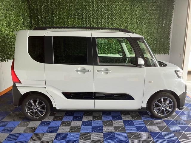 タントファンクロス両側電動スライドドア・コーナーセンサー・プッシュボタンスタート・ステアリングスイッチ・オートエアコン・キーフリー・ベンチシート・シートヒーター・アルミホイール・バックカメラ対応・パワーウィンドウ(佐賀県)の中古車