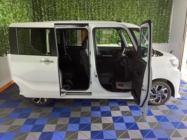 タントカスタムＸ両側電動スライドドア・コーナーセンサー・プッシュボタンスタート・ステアリングスイッチ・オートエアコン・キーフリー・ベンチシート・シートヒーター・アルミホイール・バックカメラ対応・パワーウィンドウ（佐賀県）の中古車