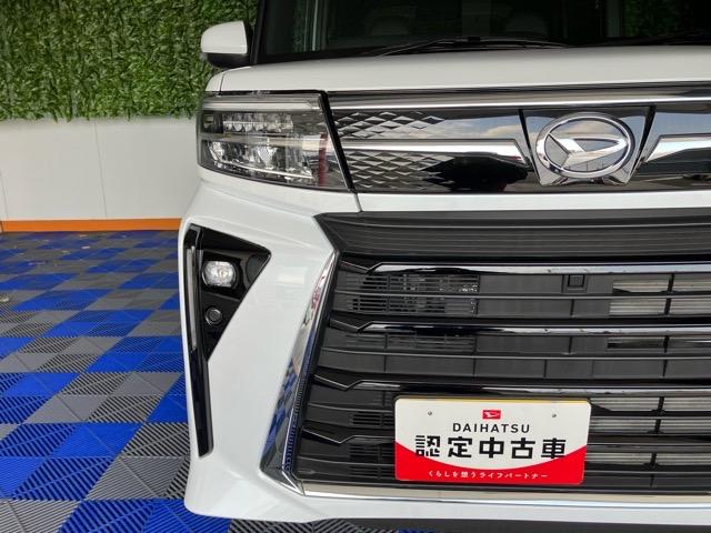 タントカスタムＸ両側電動スライドドア・コーナーセンサー・プッシュボタンスタート・ステアリングスイッチ・オートエアコン・キーフリー・ベンチシート・シートヒーター・アルミホイール・バックカメラ対応・パワーウィンドウ（佐賀県）の中古車