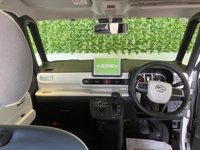 ムーヴキャンバスストライプスＧ両側電動スライドドア・プッシュボタンスタート・ステアリングスイッチ・オートエアコン・キーフリー・コーナーセンサー・ベンチシート・シートヒーター・パワーウィンドウ（佐賀県）の中古車