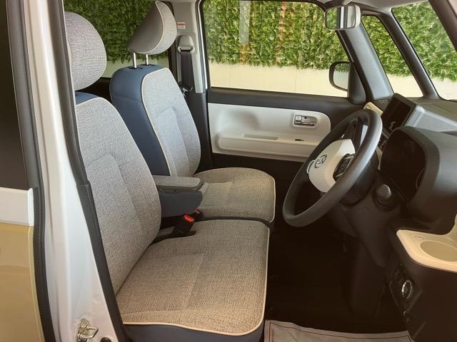 ムーヴキャンバスストライプスＧ両側電動スライドドア・プッシュボタンスタート・ステアリングスイッチ・オートエアコン・キーフリー・コーナーセンサー・ベンチシート・シートヒーター・パワーウィンドウ（佐賀県）の中古車