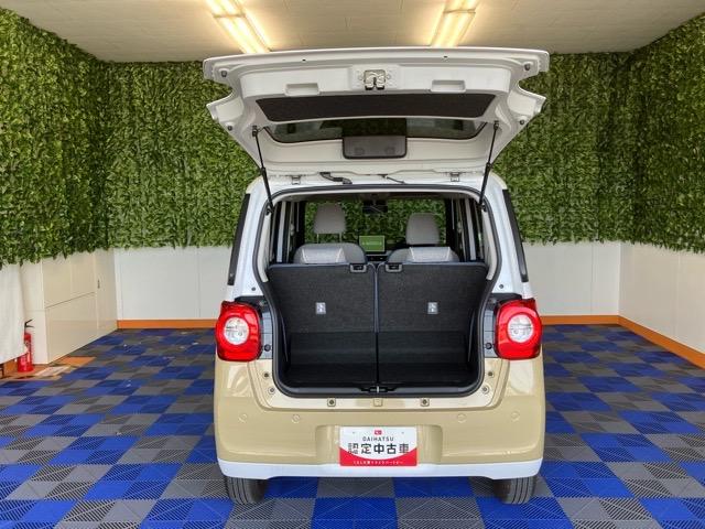 ムーヴキャンバスストライプスＧ両側電動スライドドア・プッシュボタンスタート・ステアリングスイッチ・オートエアコン・キーフリー・コーナーセンサー・ベンチシート・シートヒーター・パワーウィンドウ（佐賀県）の中古車