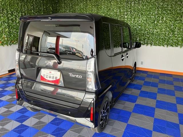 タントカスタムＸ両側電動スライドドア・プッシュボタンスタート・ステアリングスイッチ・オートエアコン・キーフリーシステム・シートヒーター・バックカメラ対応・アルミホイール・パワーウィンドウ（佐賀県）の中古車