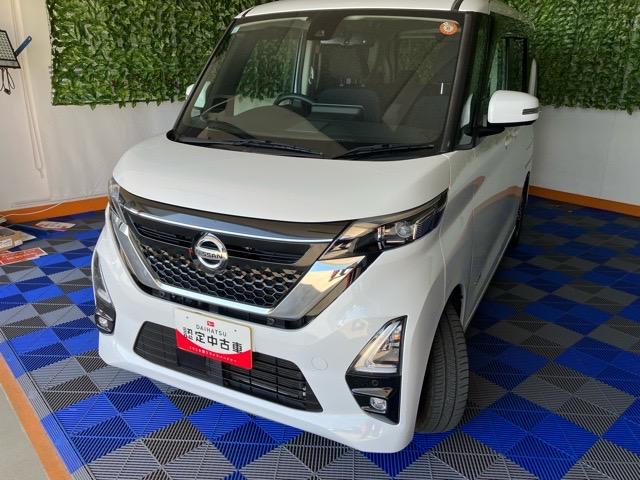 ルークスハイウェイスター　Ｘ　プロパイロットエディション両側電動スライドドア・ＥＴＣ・パノラマモニター付きルームミラー・プッシュボタンスタート・オートエアコン・キーフリー・アルミホイール・ベンチシート・パワーウィンドウ（佐賀県）の中古車