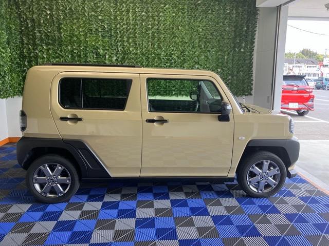 タフトＧ　ダーククロムベンチャーコーナーセンサー・プッシュボタンスタート・ステアリングスイッチ・オートエアコン・キーフリー・ベンチシート・シートヒーター・アルミホイール・バックカメラ対応・パワーウィンドウ（佐賀県）の中古車