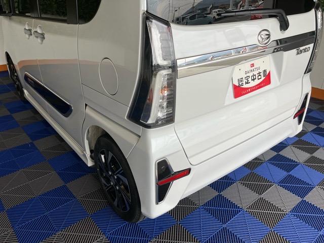 タントカスタムＸスタイルセレクション両側電動スライドドア・ドラレコ・バックモニター・プッシュボタンスタート・ステアリングスイッチ・オートエアコン・キーフリー・ベンチシート・コーナーセンサー・アルミホイール・パワーウィンドウ（佐賀県）の中古車