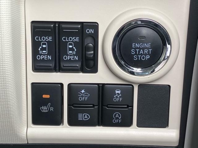 ムーヴキャンバスGメイクアップVS SAIII両側電動スライドドア・ドラレコ・パノラマモニター・プッシュボタンスタート・ステアリングスイッチ・オートエアコン・キーフリー・ベンチシート・運転席シートヒーター・パワーウィンドウ(佐賀県)の中古車