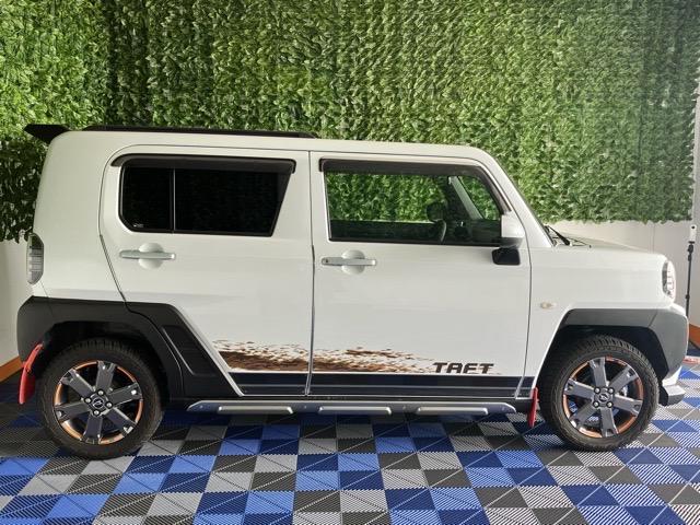 タフトＧターボ４ＷＤ・ドラレコ・パノラマモニター・コーナーセンサー・プッシュボタンスタート・ステアリングスイッチ・オートエアコン・キーフリー・アルミホイール・シートヒーター・パワーウィンドウ（佐賀県）の中古車