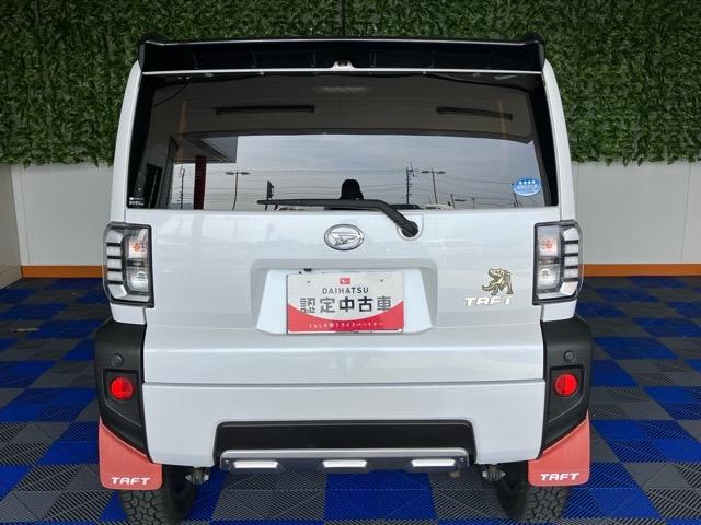 タフトＧターボ４ＷＤ・ドラレコ・パノラマモニター・コーナーセンサー・プッシュボタンスタート・ステアリングスイッチ・オートエアコン・キーフリー・アルミホイール・シートヒーター・パワーウィンドウ（佐賀県）の中古車