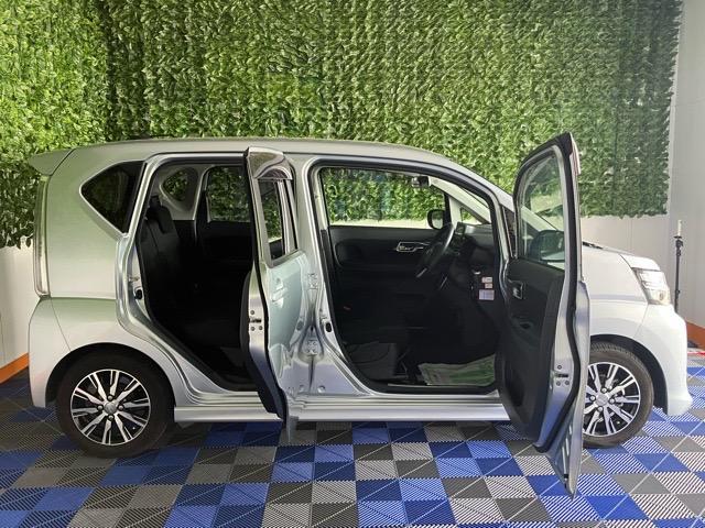 ムーヴカスタム　ＸリミテッドII　ＳＡIIIパノラマモニター・ＥＴＣ・ドラレコ・プッシュボタンスタート・キーフリーシステム・オートエアコン・ステアリングスイッチ・ＰＷＲモード・アルミホイール・ベンチシート・パワーウィンドウ（佐賀県）の中古車