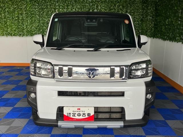 タフトGターボ クロムベンチャードラレコ・ETC・パノラマモニター・コーナーセンサー・プッシュボタンスタート・ステアリングスイッチ・オートエアコン・キーフリー・アルミホイール・シートヒーター・パワーウィンドウ(佐賀県)の中古車