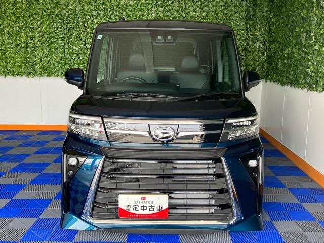 タントカスタムX両側電動スライドドア・ディスプレイオーディオ・バックモニター・プッシュボタンスタート・ステアリングスイッチ・キーフリー・ベンチシート・コーナーセンサー・アルミホイール・シートヒーター・パワーウィンドウ(佐賀県)の中古車