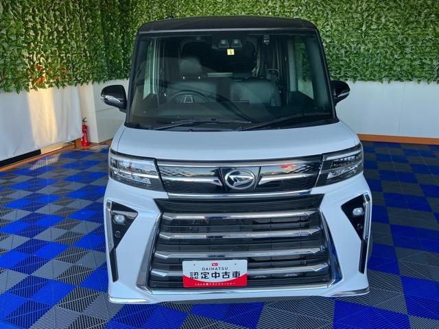 タントカスタムＲＳ両側電動スライドドア・ドラレコ・バックモニター・後席モニター・プッシュボタンスタート・ステアリングスイッチ・オートエアコン・キーフリー・ベンチシート・コーナーセンサー・アルミホイール・パワーウィンドウ（佐賀県）の中古車