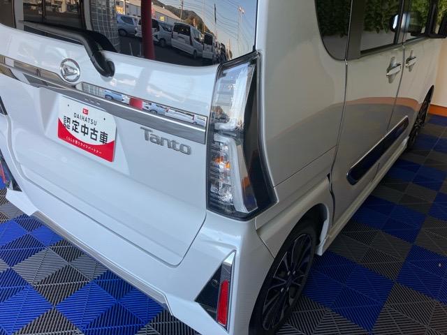 タントカスタムＲＳ両側電動スライドドア・ドラレコ・バックモニター・後席モニター・プッシュボタンスタート・ステアリングスイッチ・オートエアコン・キーフリー・ベンチシート・コーナーセンサー・アルミホイール・パワーウィンドウ（佐賀県）の中古車
