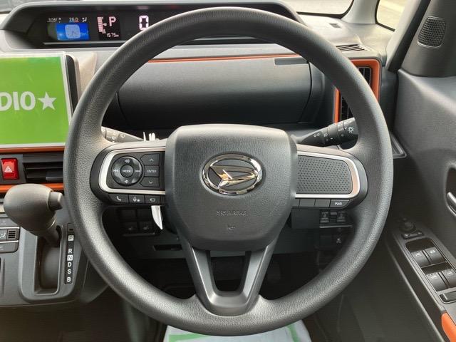 タントファンクロス両側電動スライドドア・コーナーセンサー・プッシュボタンスタート・ステアリングスイッチ・オートエアコン・キーフリー・ベンチシート・シートヒーター・アルミホイール・全周囲カメラ対応・パワーウィンドウ（佐賀県）の中古車