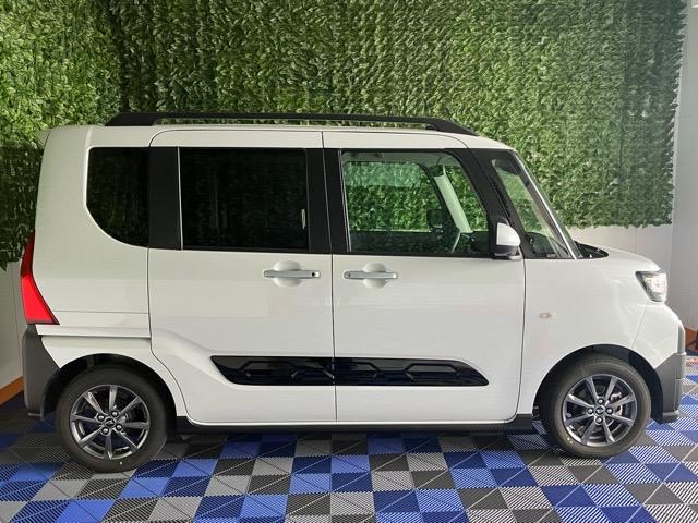 タントファンクロス両側電動スライドドア・コーナーセンサー・プッシュボタンスタート・ステアリングスイッチ・オートエアコン・キーフリー・ベンチシート・シートヒーター・アルミホイール・全周囲カメラ対応・パワーウィンドウ（佐賀県）の中古車