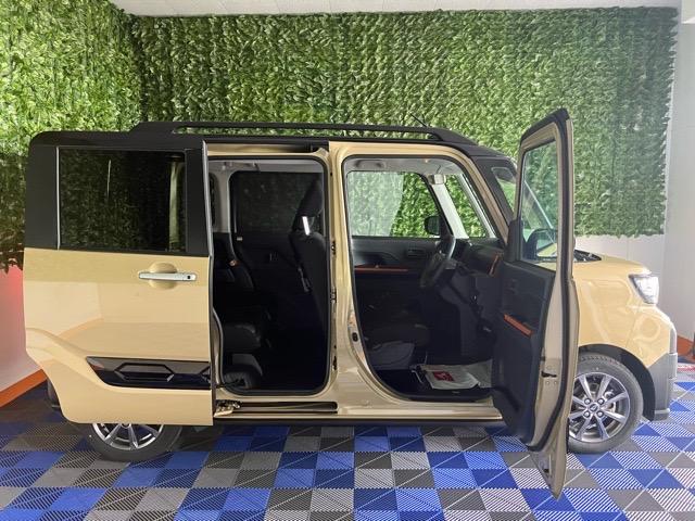 タントファンクロス両側電動スライドドア・プッシュボタンスタート・ステアリングスイッチ・オートエアコン・キーフリーシステム・シートヒーター・バックカメラ対応・アルミホイール・パワーウィンドウ(佐賀県)の中古車