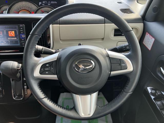 ムーヴキャンバスＧブラックアクセントリミテッド　ＳＡIII両側電動スライドドア・ＥＴＣ・パノラマモニター・プッシュボタンスタート・ステアリングスイッチ・オートエアコン・キーフリー・ベンチシート・パワーウィンドウ（佐賀県）の中古車