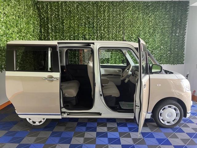 ムーヴキャンバスＧメイクアップＶＳ　ＳＡIII両側電動スライドドア・ドラレコ・パノラマモニター・プッシュボタンスタート・ステアリングスイッチ・オートエアコン・キーフリー・ベンチシート・運転席シートヒーター・パワーウィンドウ（佐賀県）の中古車