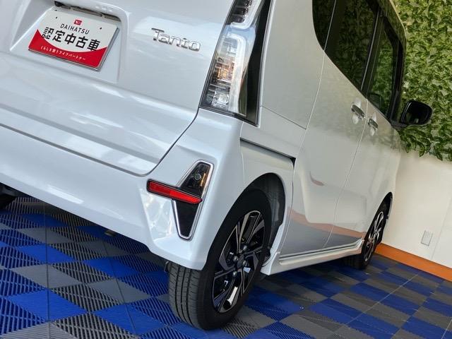 タントカスタムＸ両側電動スライドドア・ドラレコ・バックモニター・プッシュボタンスタート・ステアリングスイッチ・オートエアコン・キーフリー・ベンチシート・コーナーセンサー・アルミホイール・パワーウィンドウ（佐賀県）の中古車