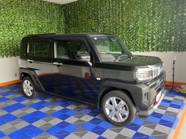 タフトＧターボ　クロムベンチャードラレコ・ＥＴＣ・バックモニター・コーナーセンサー・プッシュボタンスタート・ステアリングスイッチ・オートエアコン・キーフリー・アルミホイール・シートヒーター・パワーウィンドウ（佐賀県）の中古車