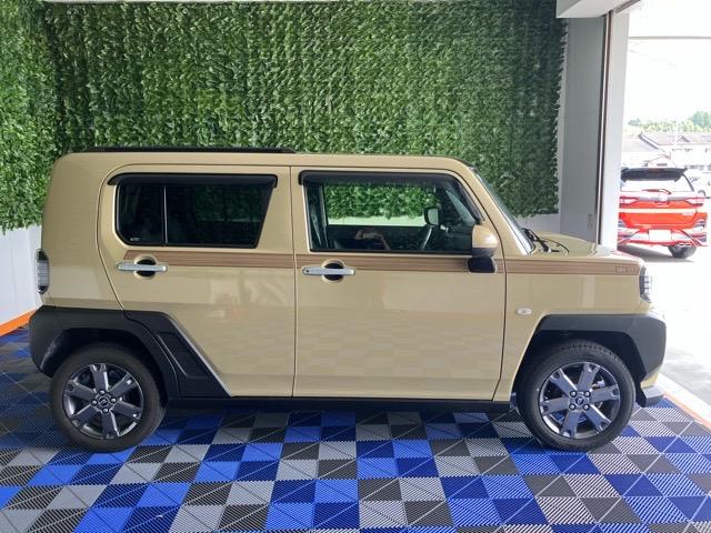 タフトGターボETC・コーナーセンサー・プッシュボタンスタート・ステアリングスイッチ・オートエアコン・キーフリー・アルミホイール・シートヒーター・パワーウィンドウ(佐賀県)の中古車