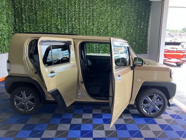 タフトGターボETC・コーナーセンサー・プッシュボタンスタート・ステアリングスイッチ・オートエアコン・キーフリー・アルミホイール・シートヒーター・パワーウィンドウ(佐賀県)の中古車