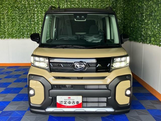 タントファンクロス両側電動スライドドア・プッシュボタンスタート・ステアリングスイッチ・オートエアコン・キーフリーシステム・シートヒーター・バックカメラ対応・アルミホイール・パワーウィンドウ（佐賀県）の中古車