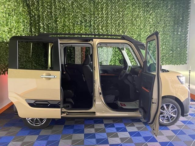 タントファンクロス両側電動スライドドア・プッシュボタンスタート・ステアリングスイッチ・オートエアコン・キーフリーシステム・シートヒーター・バックカメラ対応・アルミホイール・パワーウィンドウ（佐賀県）の中古車